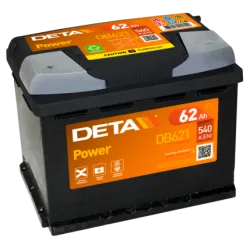 Deta DB621. Batteria Deta 62Ah 12V