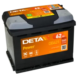 Deta DB621. Batterie Deta 62Ah 12V