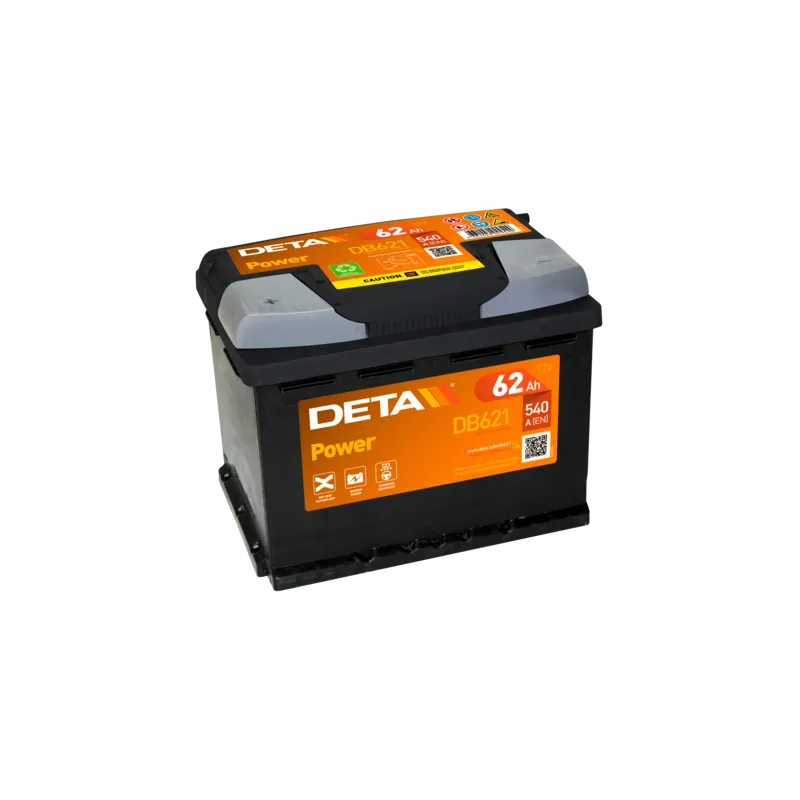 Deta DB621. Battery Deta 62Ah 12V