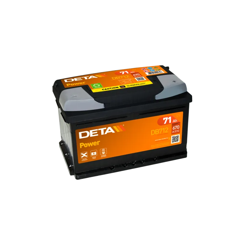 Deta DB712. Batteria Deta 71Ah 12V