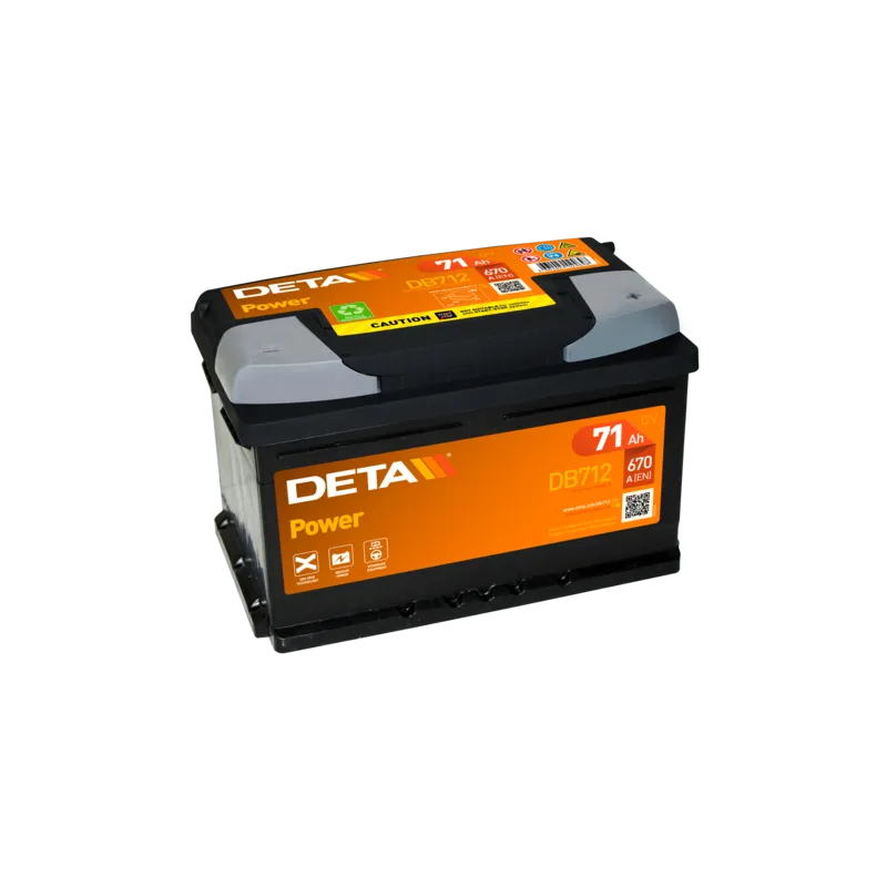 Deta DB712. Battery Deta 71Ah 12V