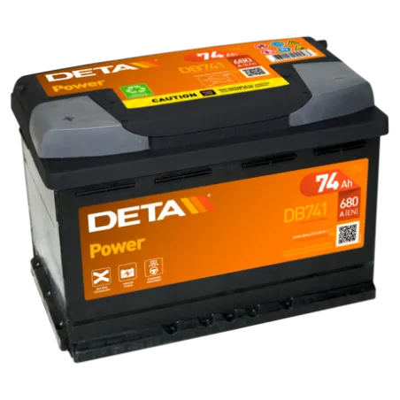 Deta DB741. Battery Deta 74Ah 12V