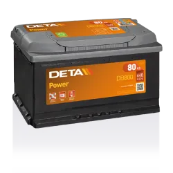 Deta DB800. Batterie Deta 80Ah 12V