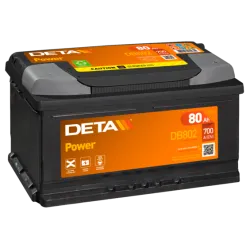 Deta DB802. Batterie Deta 80Ah 12V