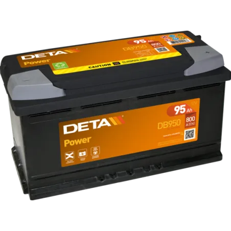 Deta DB950. Batterie Deta 95Ah 12V