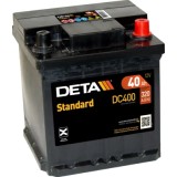 Batería de coche Deta DC400 12V 40Ah 320A