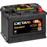 Deta DC550. Car battery Deta 55Ah 12V