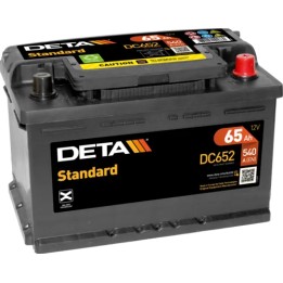 Batterie voiture Deta DC652 12V 65Ah 540A