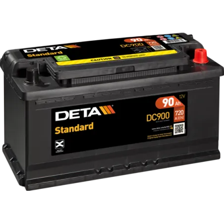 Deta DC900. Batteria dell'auto Deta 90Ah 12V