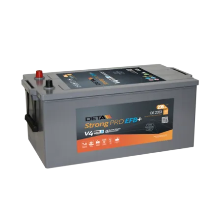 Deta DE2353. Batteria Deta 235Ah 12V