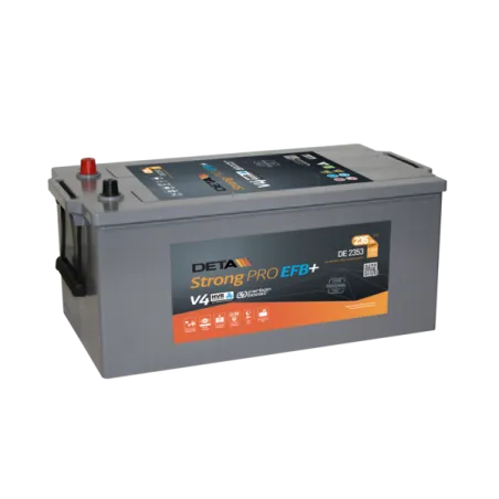 Deta DE2353. Battery Deta 235Ah 12V