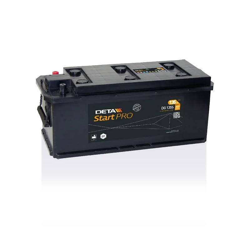 Deta DG1355. Batterie Deta 135Ah 12V