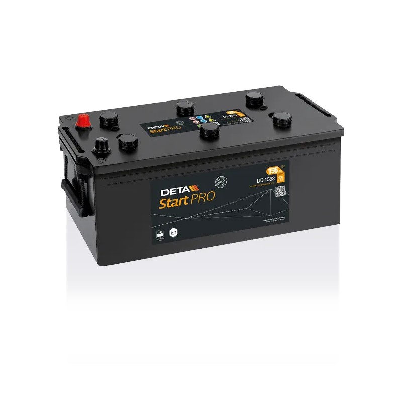 Deta DG1553. Batterie Deta 155Ah 12V