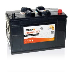 Deta DJ1102. Batteria Deta 110Ah 12V