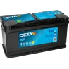 Deta DK1060. Batterie Deta 106Ah 12V