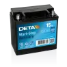 Deta DK151. Batterie Deta 15Ah 12V