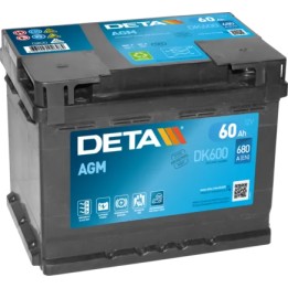Batería Deta DK600 60Ah - 1