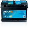 Deta DK720. Battery Deta 72Ah 12V