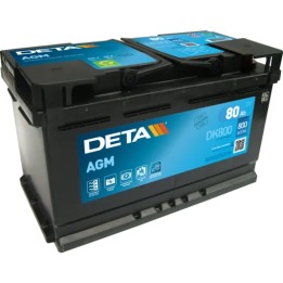 Batería Deta DK800 80Ah - 1