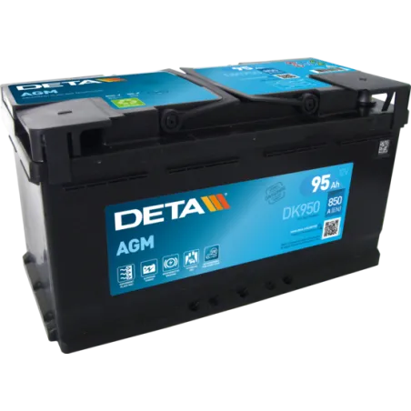Deta DK950. Bateria Deta 95Ah 12V