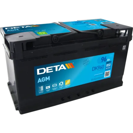 Deta DK960. Batteria Deta 96Ah 12V