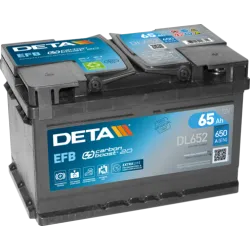 Deta DL652. Battery Deta 65Ah 12V