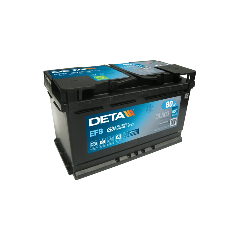 Deta DL800. Battery Deta 80Ah 12V
