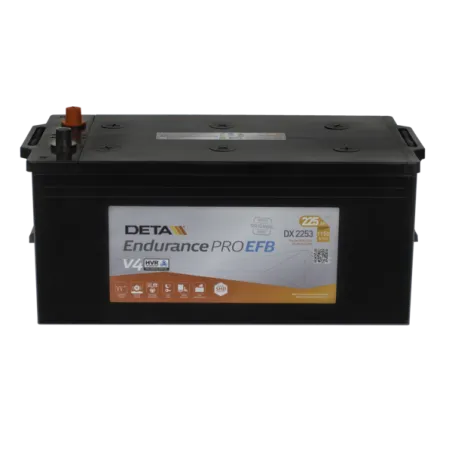 Deta DX2253. Batterie Deta 225Ah 12V