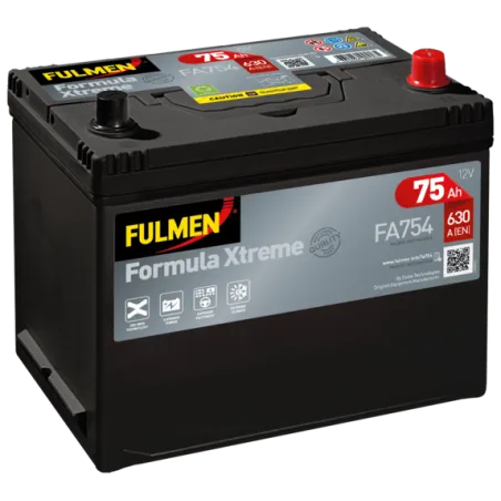 Fulmen FA754. Batterie Fulmen 75Ah 12V