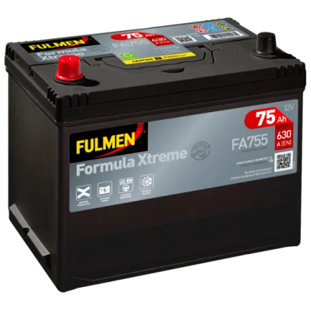 Fulmen FA755. Batterie Fulmen 75Ah 12V