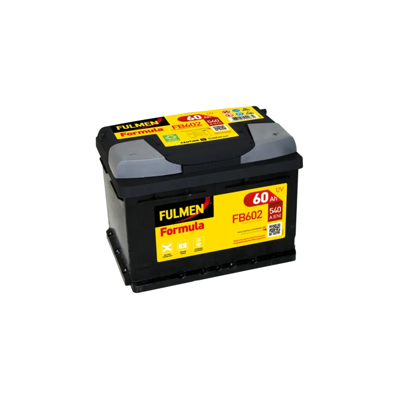 Fulmen FB602. Batteria Fulmen 60Ah 12V