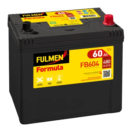 Fulmen FB604. Bateria Fulmen 60Ah 12V