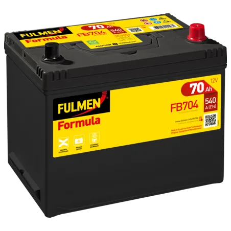 Fulmen FB704. Bateria Fulmen 70Ah 12V