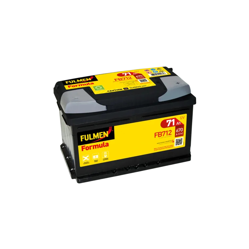 Fulmen FB712. Batterie Fulmen 71Ah 12V