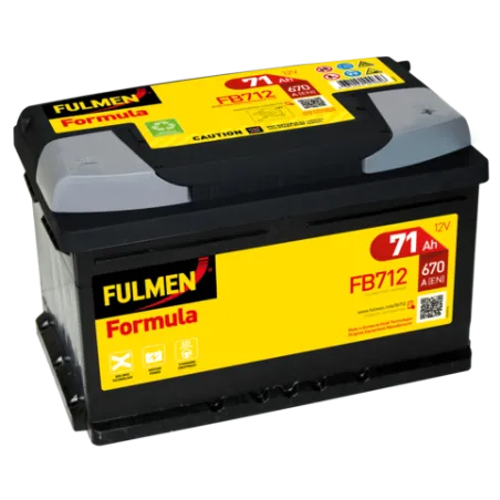 Fulmen FB712. Batterie Fulmen 71Ah 12V