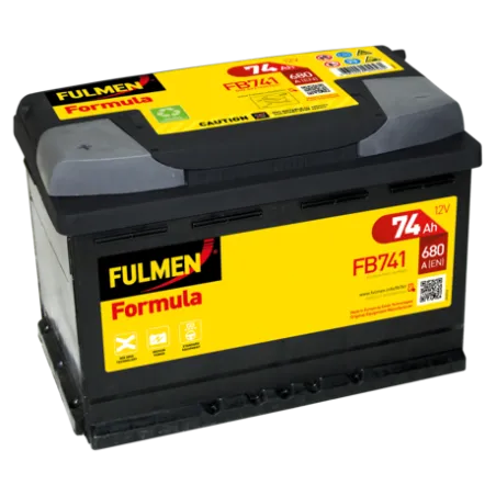 Fulmen FB741. Batterie Fulmen 74Ah 12V