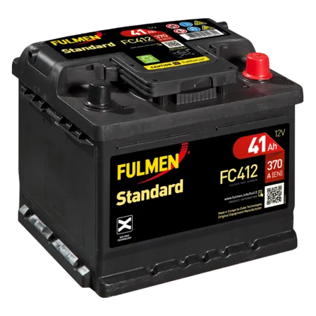 Fulmen FC412. Bateria de carro Fulmen 41Ah 12V