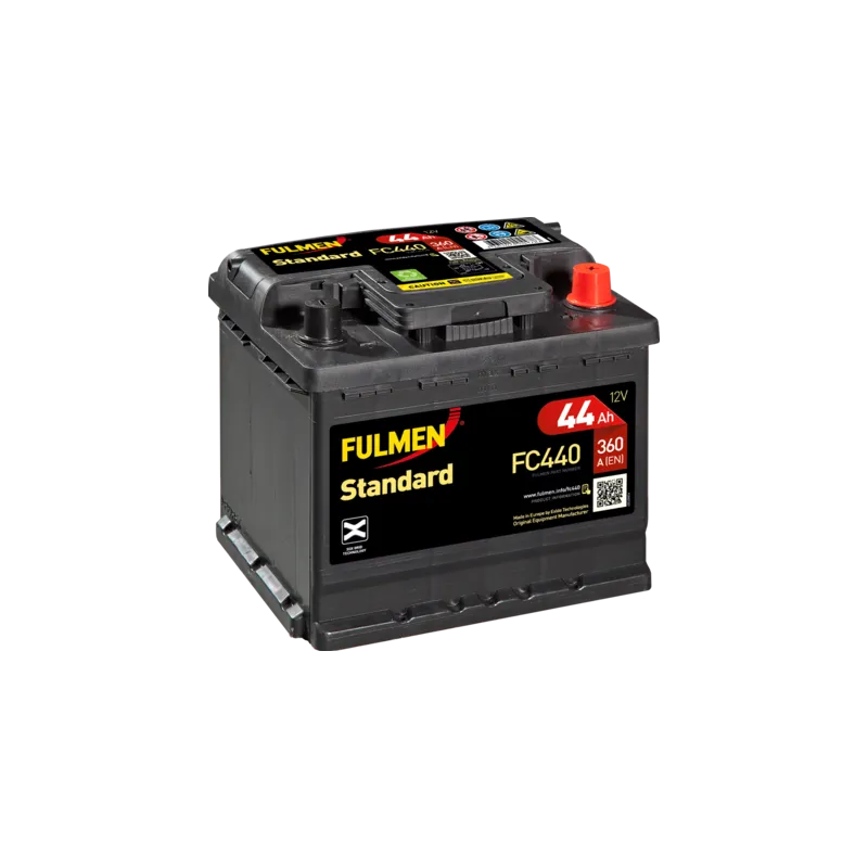 Fulmen FC440. Autobatterie Fulmen 44Ah 12V