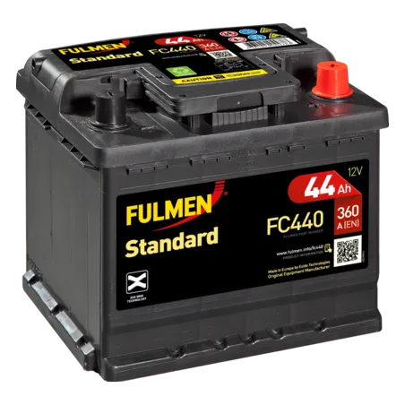 Fulmen FC440. Batterie de voiture Fulmen 44Ah 12V