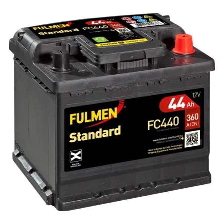 Fulmen FC440. Car battery Fulmen 44Ah 12V