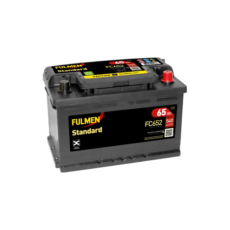 Fulmen FC652. Bateria de carro Fulmen 65Ah 12V