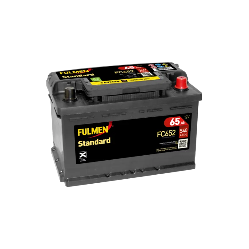 Fulmen FC652. Autobatterie Fulmen 65Ah 12V