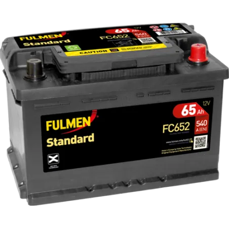 Fulmen FC652. Autobatterie Fulmen 65Ah 12V