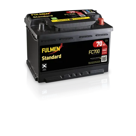 Fulmen FC700. Batterie de voiture Fulmen 70Ah 12V