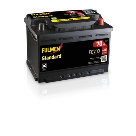 Fulmen FC700. Car battery Fulmen 70Ah 12V