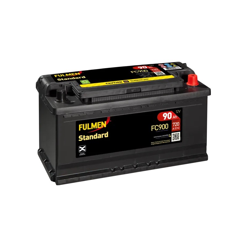 Fulmen FC900. Autobatterie Fulmen 90Ah 12V