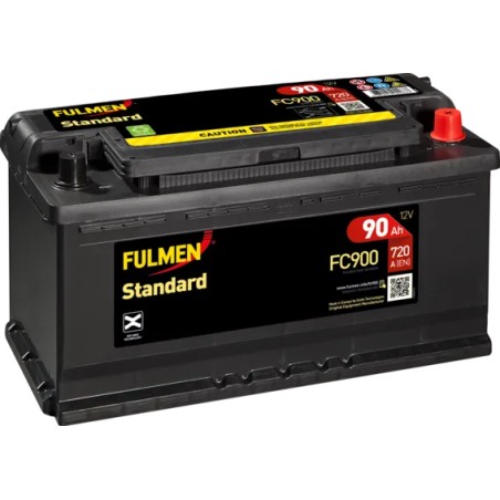 Fulmen FC900. Autobatterie Fulmen 90Ah 12V