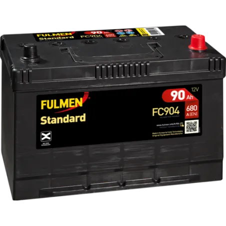 Fulmen FC904. Car battery Fulmen 90Ah 12V