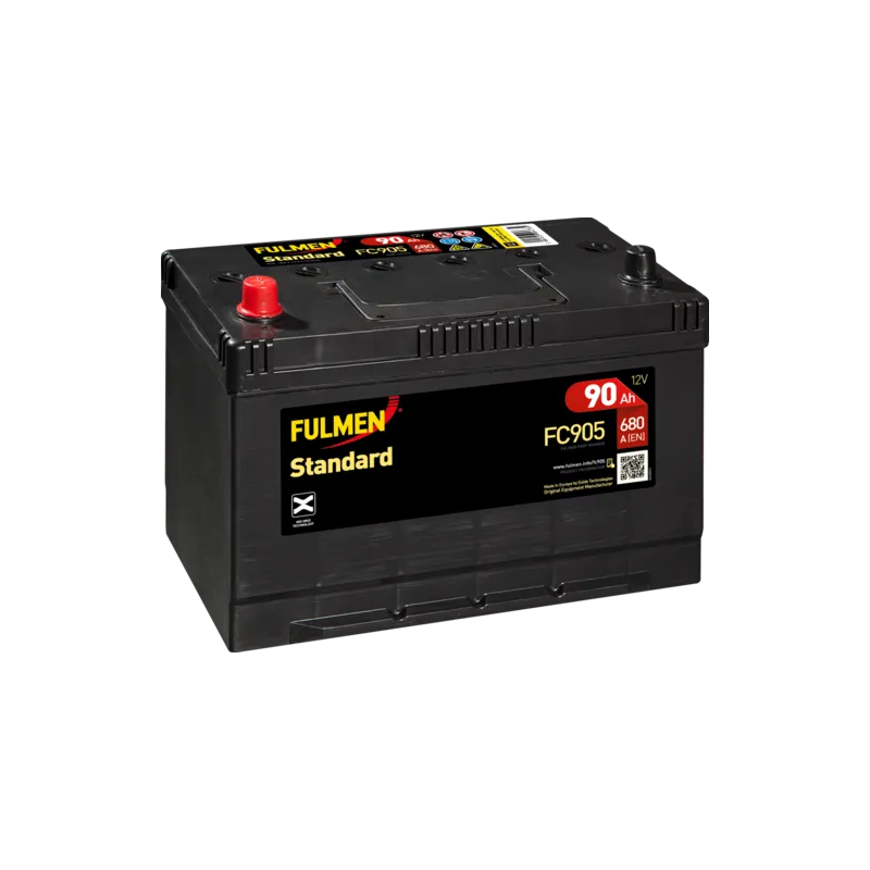 Fulmen FC905. Batterie de voiture Fulmen 90Ah 12V