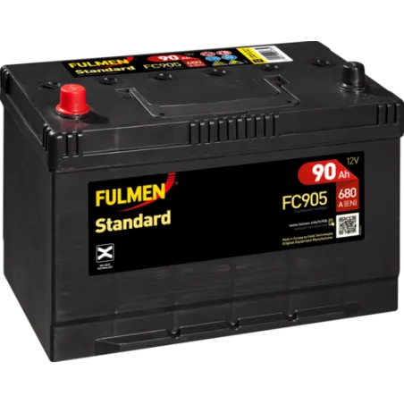 Fulmen FC905. Batterie de voiture Fulmen 90Ah 12V